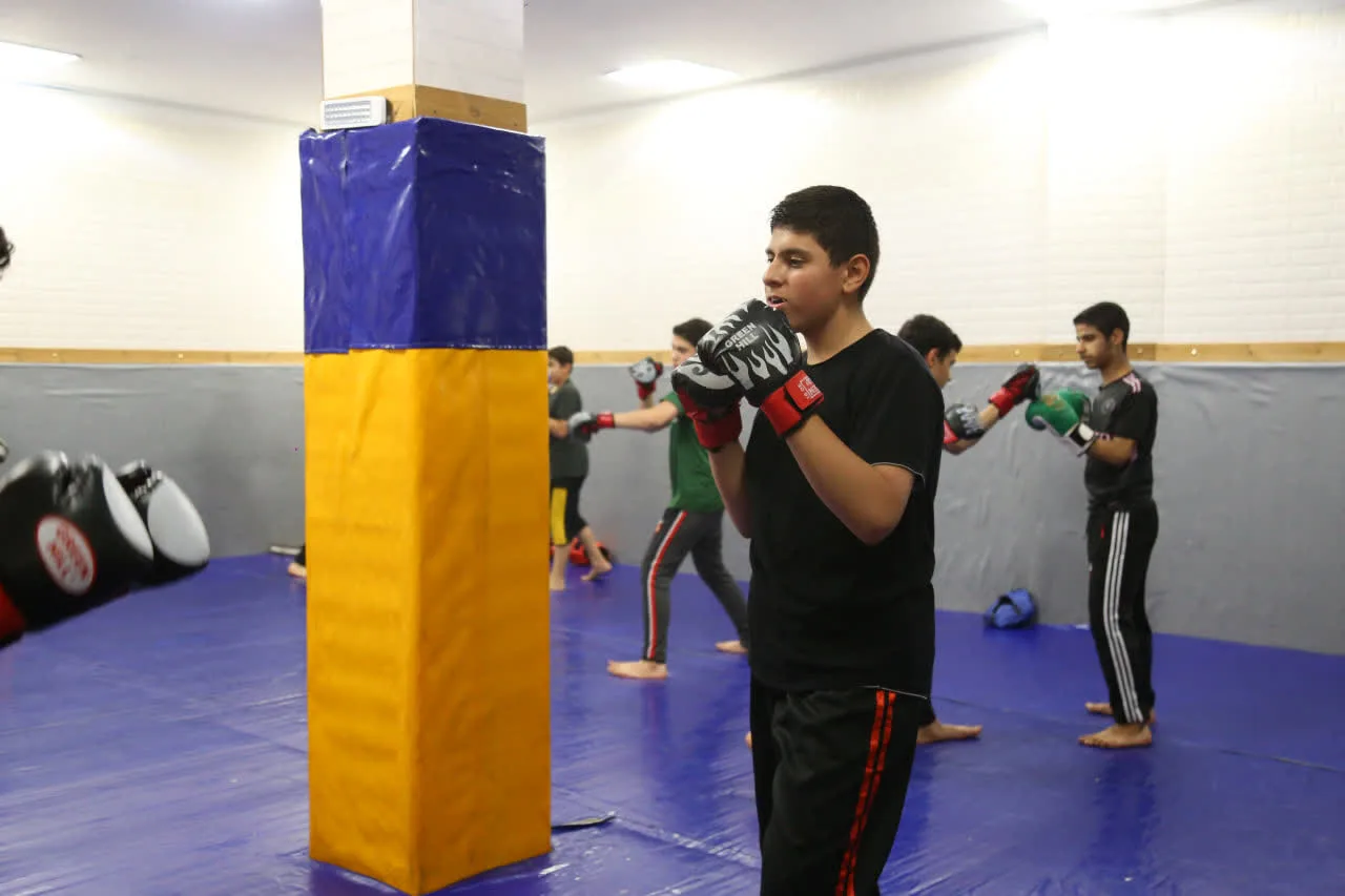 برگزاری کلاس رزمی