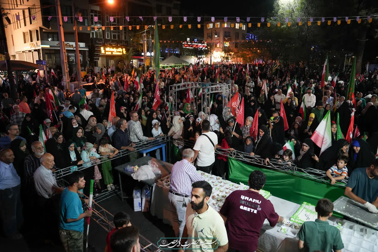 🌺 جشن میلاد حضرت رسول اکرم صلی الله علیه وسلم و امام صادق علیه السلام در میدان نبوت