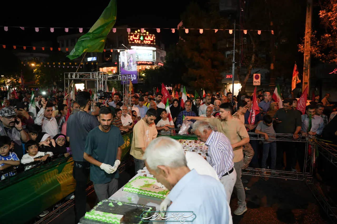 🌺 جشن میلاد حضرت رسول اکرم صلی الله علیه وسلم و امام صادق علیه السلام در میدان نبوت