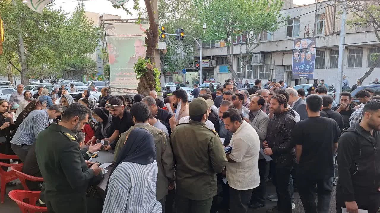 🔺حضور سردار محمدیان در مسجد