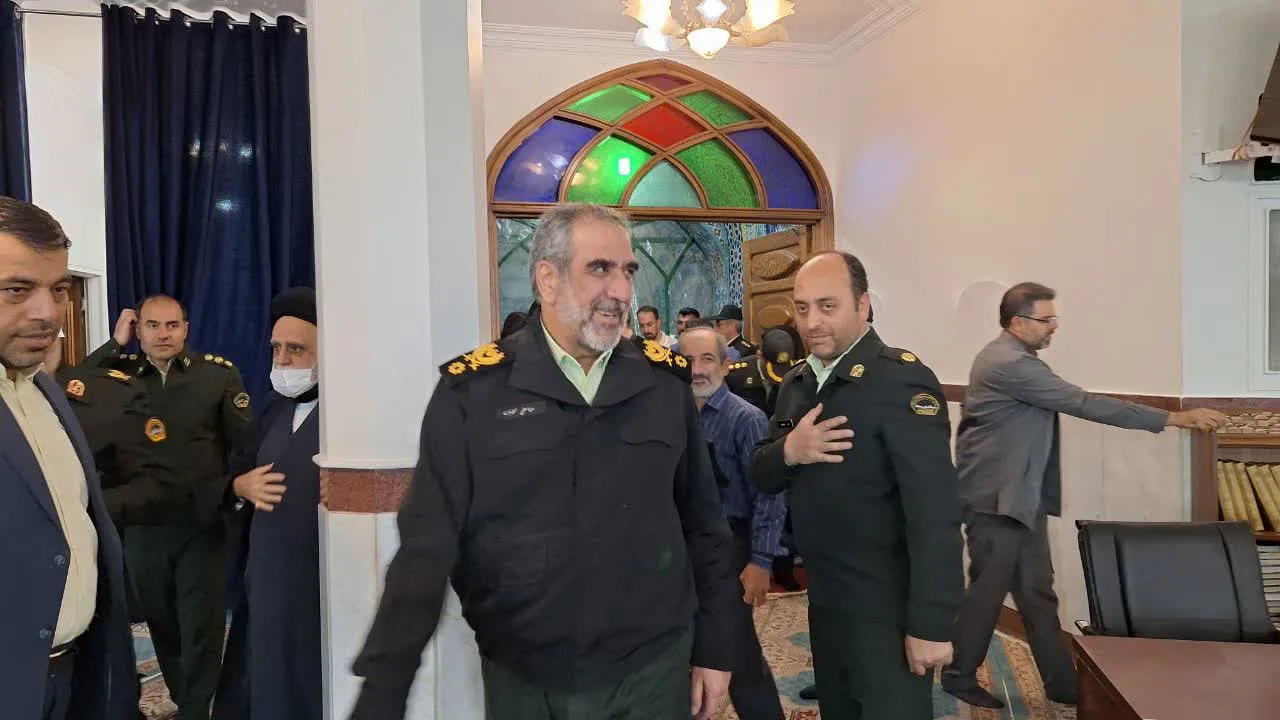 🔺حضور سردار محمدیان در مسجد
