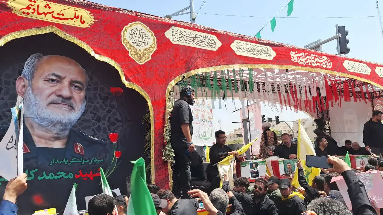 🌺مراسم باشکوه تشیع شهدا