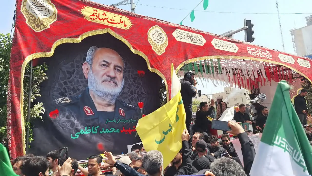 🌺مراسم باشکوه تشیع شهدا