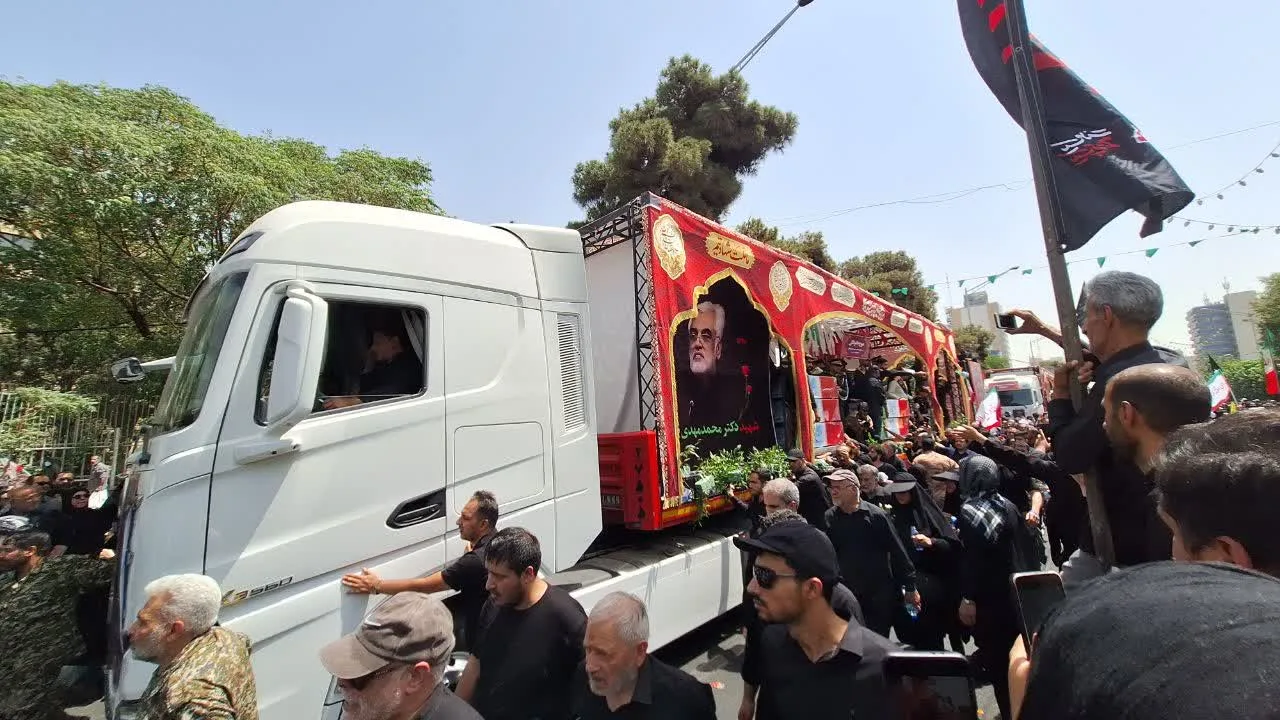 🌺مراسم باشکوه تشیع شهدا