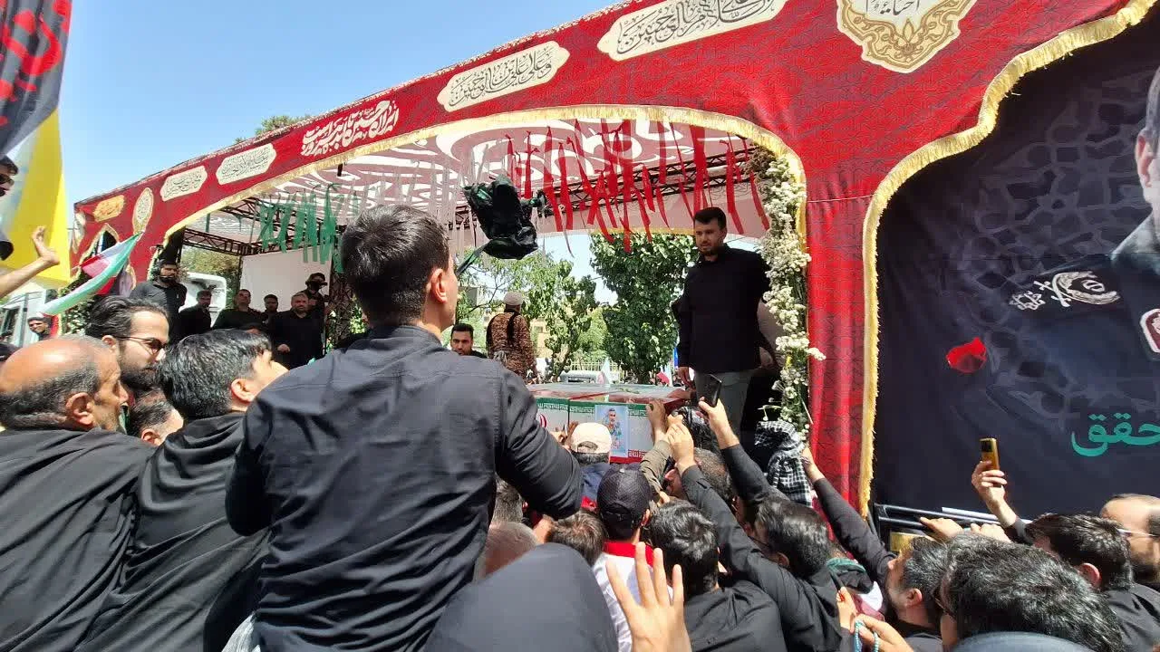 🌺مراسم باشکوه تشیع شهدا