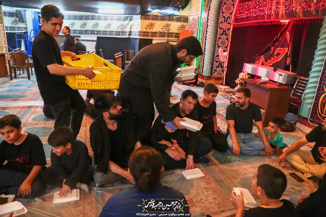 🏴 شب هفتم سوگواره دهه اول حسینی