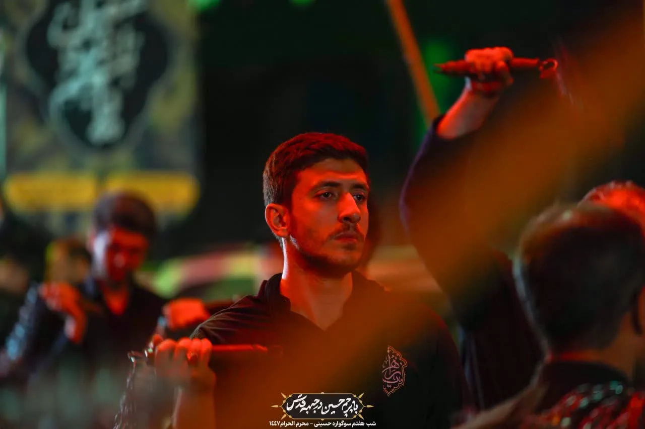 دسته عزاداران حسینی / شب هفتم محرم الحرام