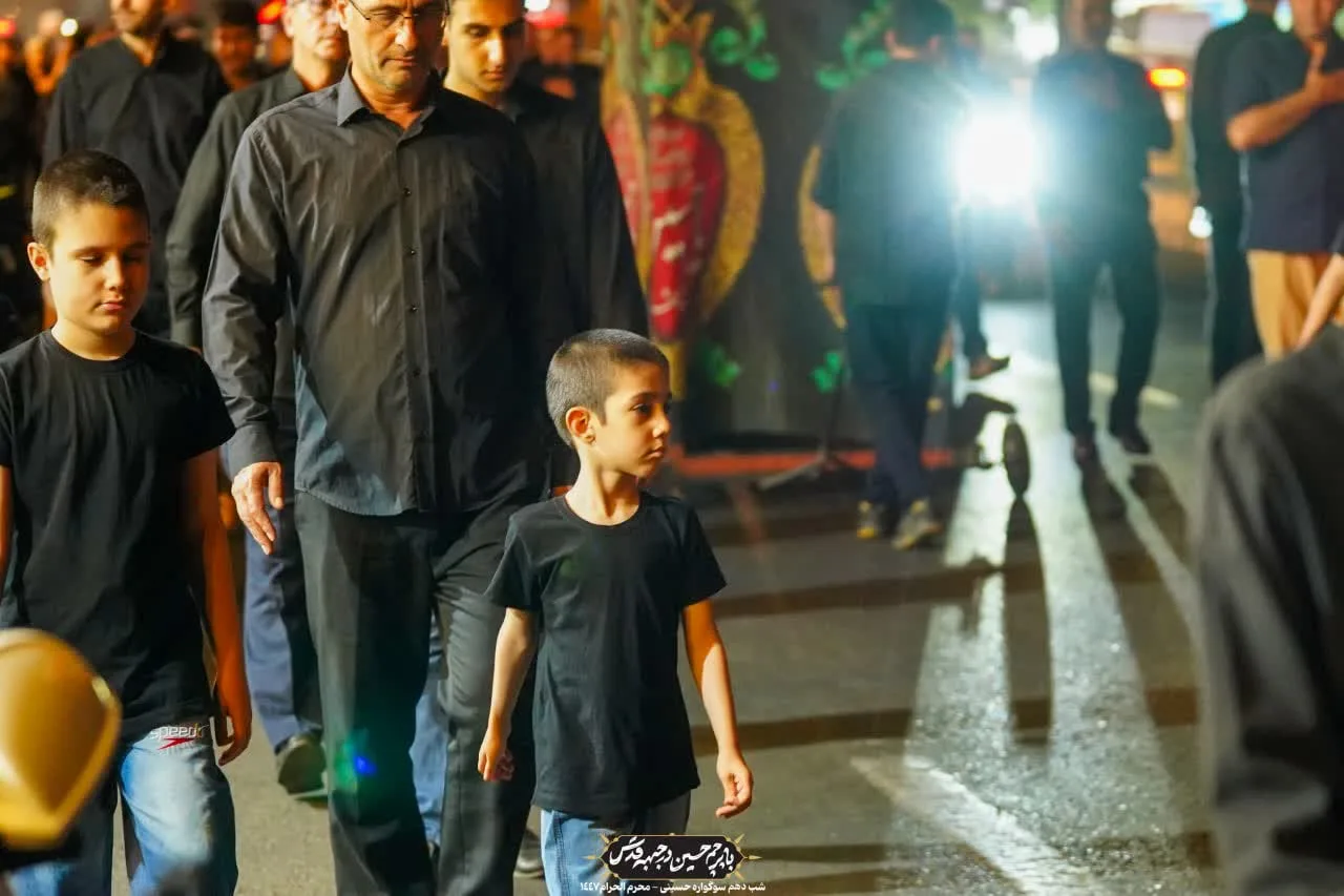 🏴دسته عزادان حسینی / شب عاشورا محرم الحرام ۱۴۰۴