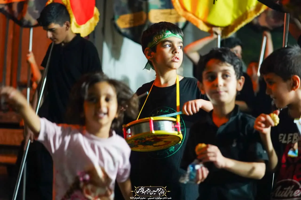 🏴دسته عزادان حسینی / شب عاشورا محرم الحرام ۱۴۰۴