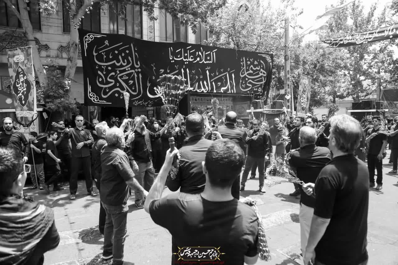🏴دسته عزادان حسینی/ جوانان / ظهر عاشورا محرم الحرام ۱۴۰۴