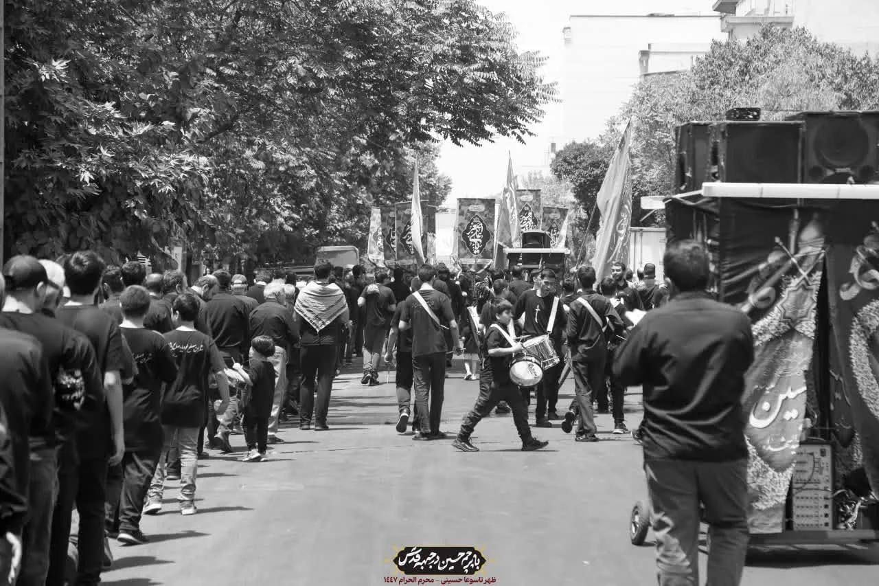 🏴دسته عزادان حسینی/ جوانان / ظهر عاشورا محرم الحرام ۱۴۰۴