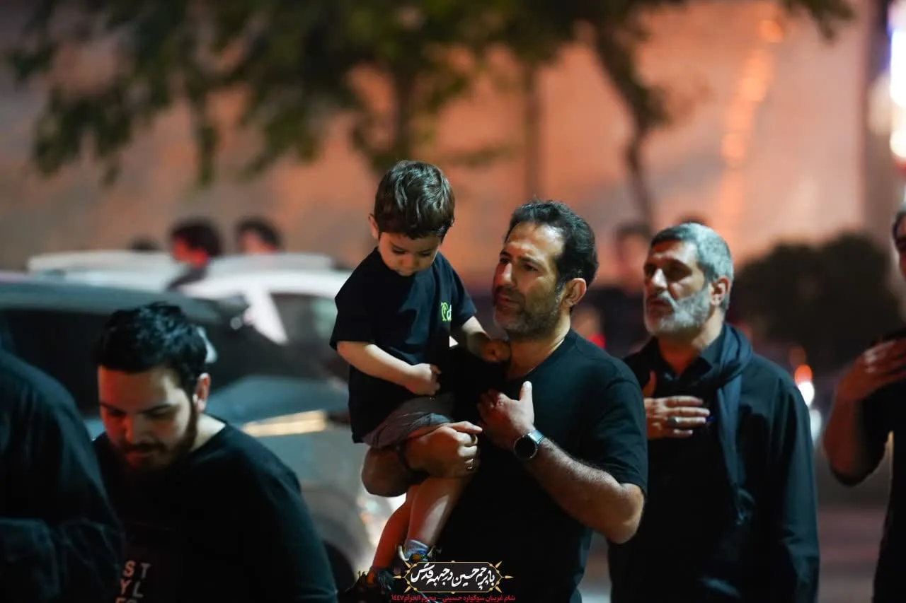 🏴 دسته عزادان حسینی / شام غریبان عاشورا محرم الحرام ۱۴۰۴