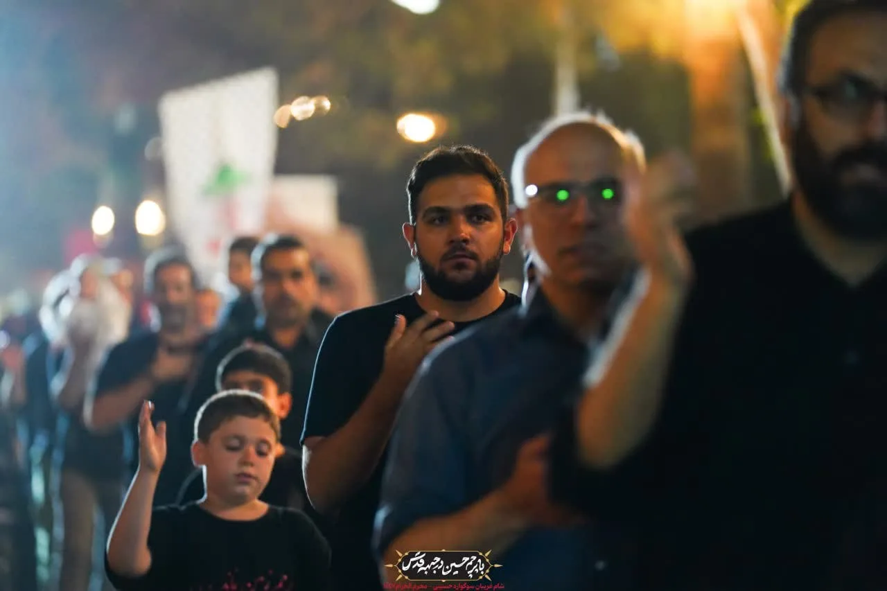 🏴 دسته عزادان حسینی / شام غریبان عاشورا محرم الحرام ۱۴۰۴