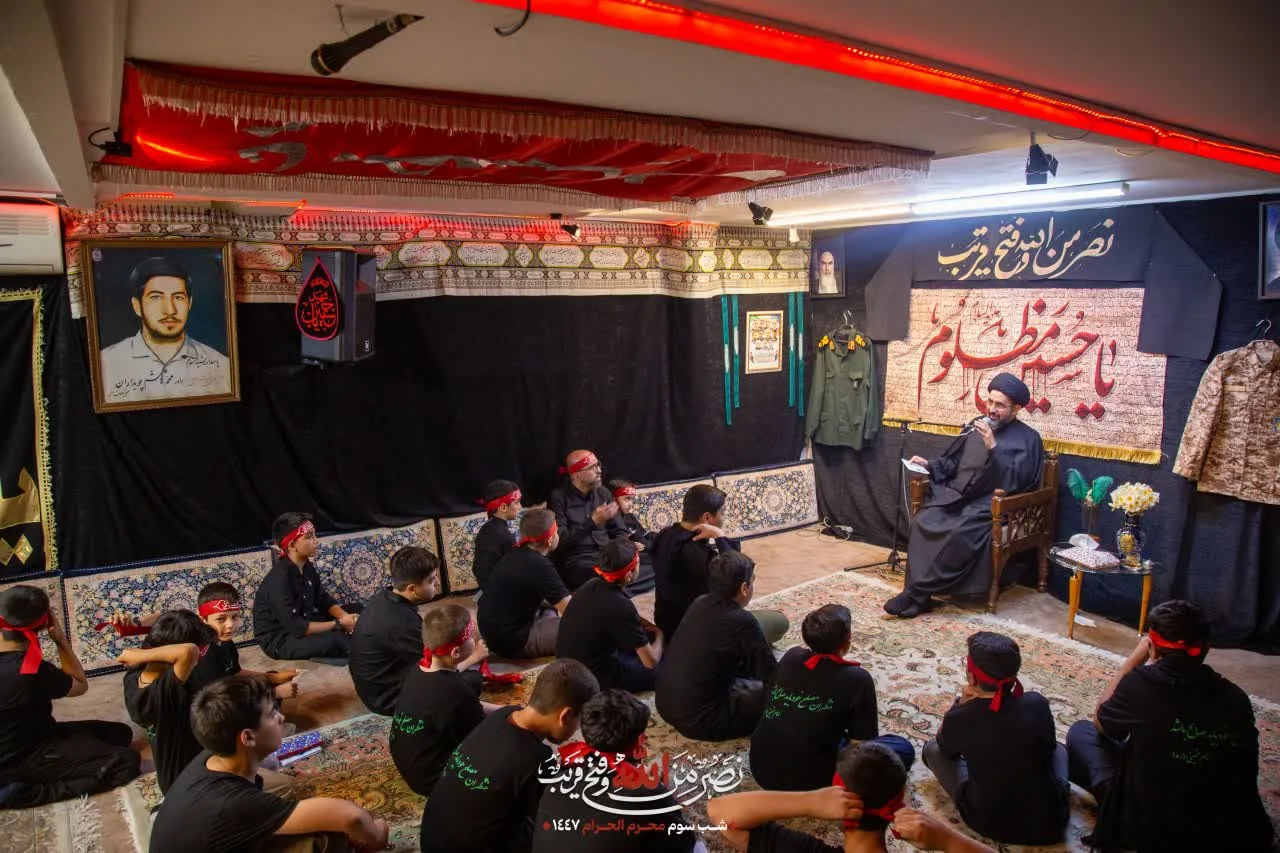 شب سوم سوگواره حسینی منتظران مصلح ۱۴۰۴