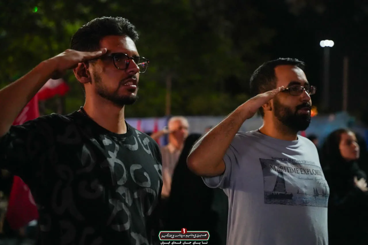 🔻  تجمع مردم مبعوث شده نارمک