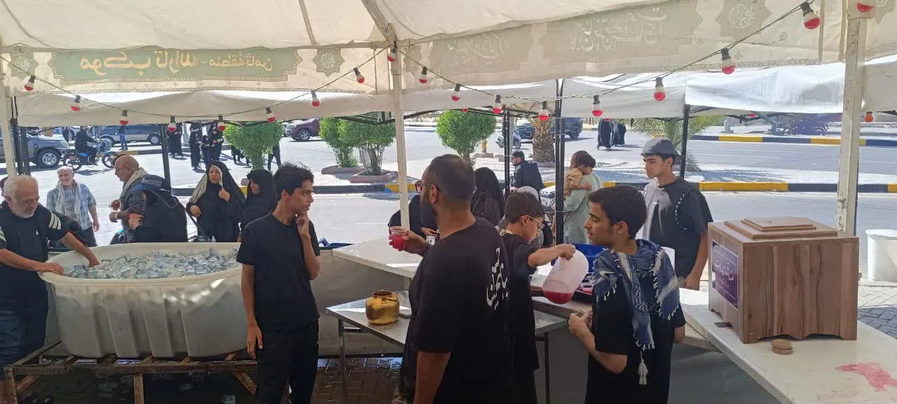 موکب اربعین حسینی در کاظمین