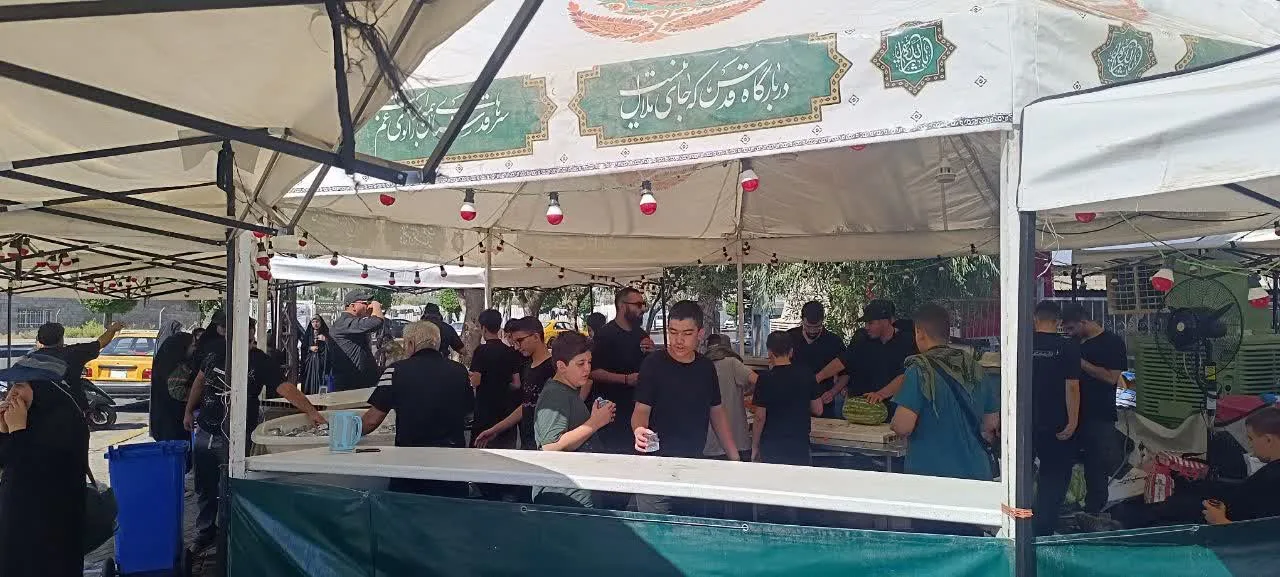 موکب اربعین حسینی در کاظمین